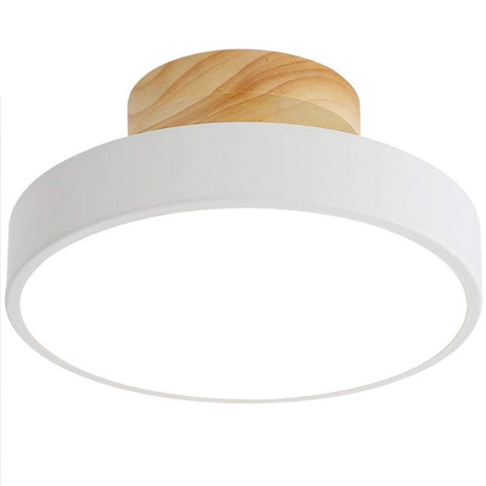 LED Taklampe Tre Flush Montering Fixture Luvikno