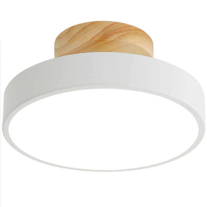 LED Taklampe Tre Flush Montering Fixture Luvikno