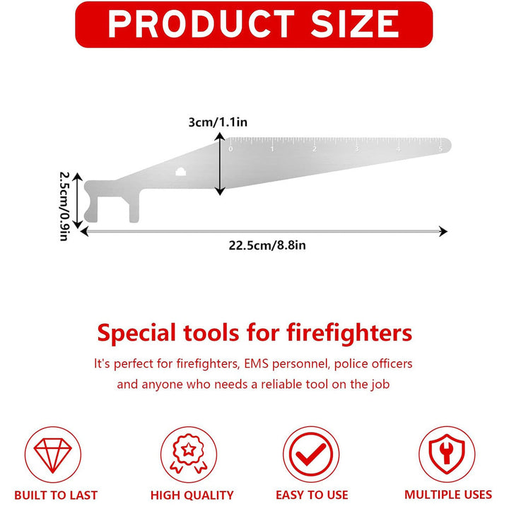 FirePik Pro - Verdensberømt Låsoppnappingsbrannverktøy | Luvikno
