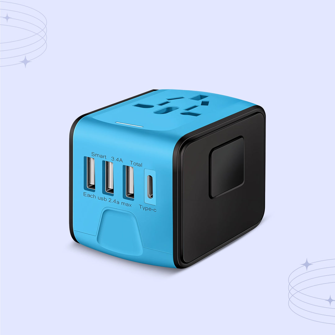All-in-one Universal Travel Power Adapter Luvikno
