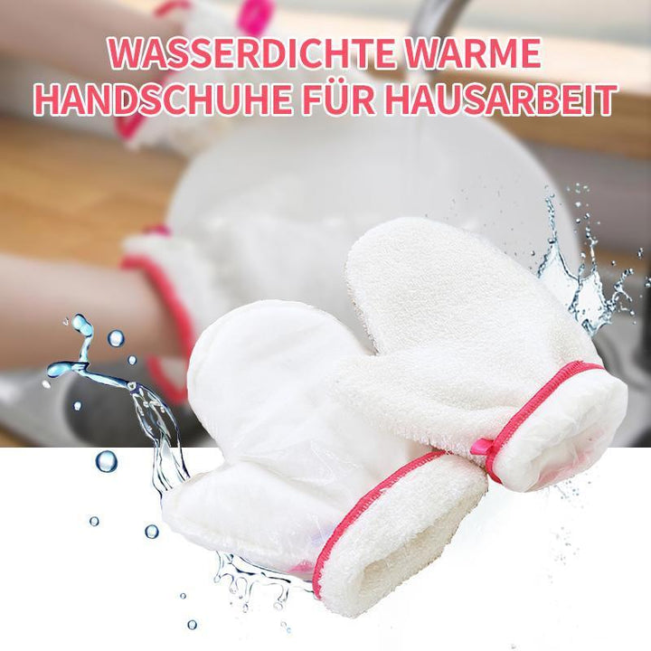 Vanntette varme bambusfiberhansker for husarbeid | Luvikno