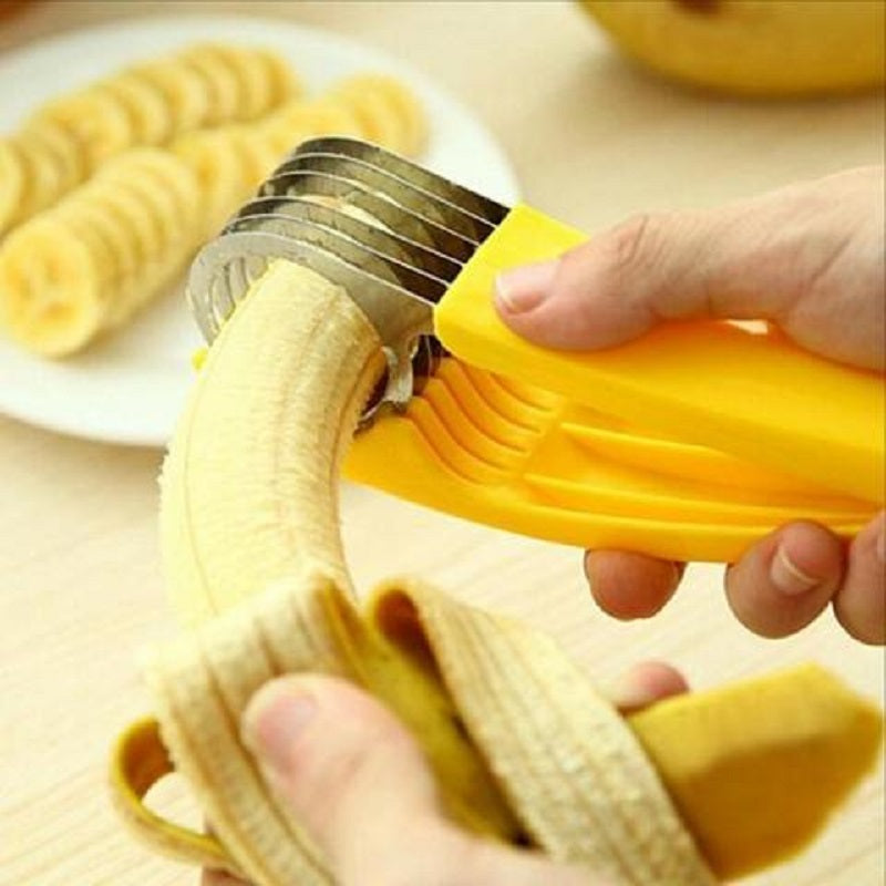 Luvikno | Rustfritt Stål Banan Skjærer