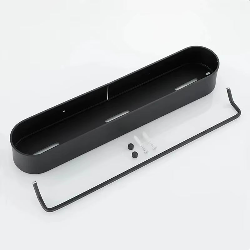 Elegant baderomshylle med håndkleholder Luvikno