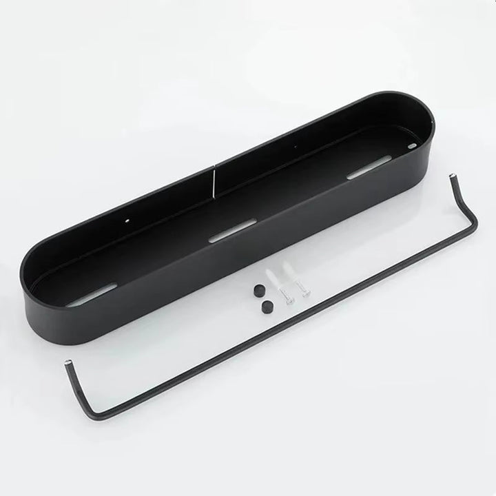 Elegant baderomshylle med håndkleholder Luvikno