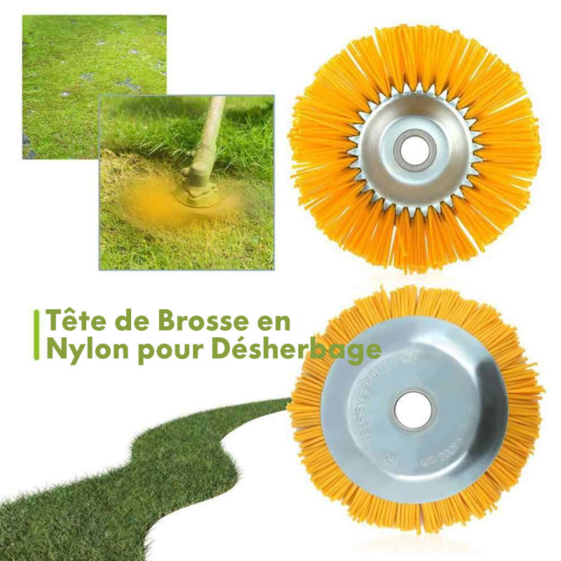 Nylon ugressbørste for gressklipper | Luvikno