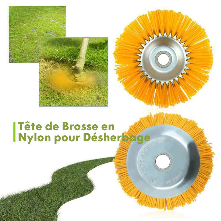Nylon ugressbørste for gressklipper | Luvikno