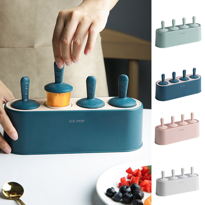 Silicone Puddelding Iskremform Sett | Luvikno