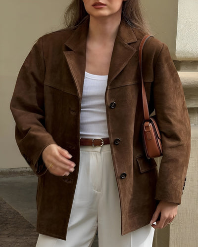 Luvik | Vegetabilsk semsket blazer
