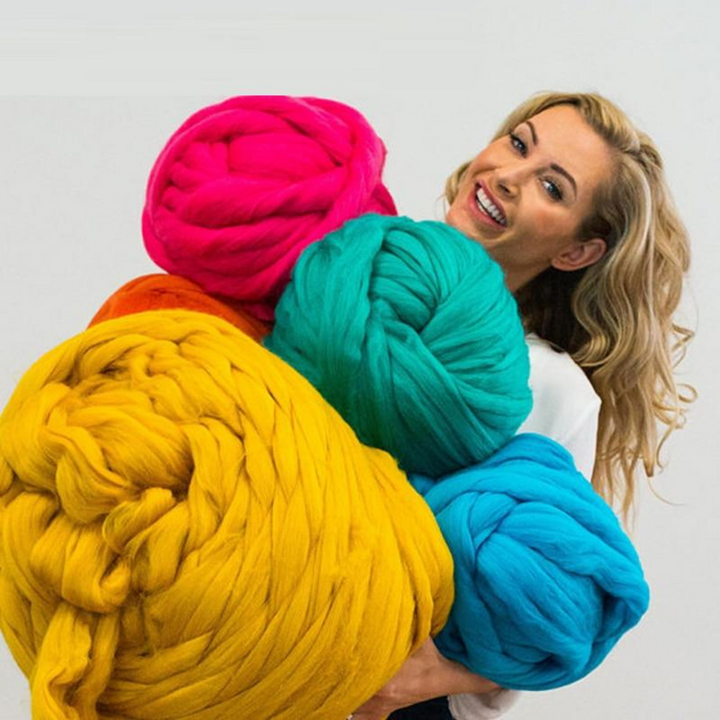 WinterVibe DIY Teppe - Unikt og Komfortabelt for Vinteren Luvikno