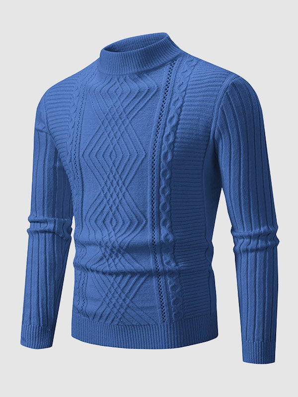Luvik | Herre fashion slim fit stand-up skjorte