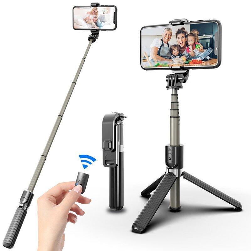 ProSnap Selfie Stick - 6-i-1 Fleksible Funksjoner Luvikno