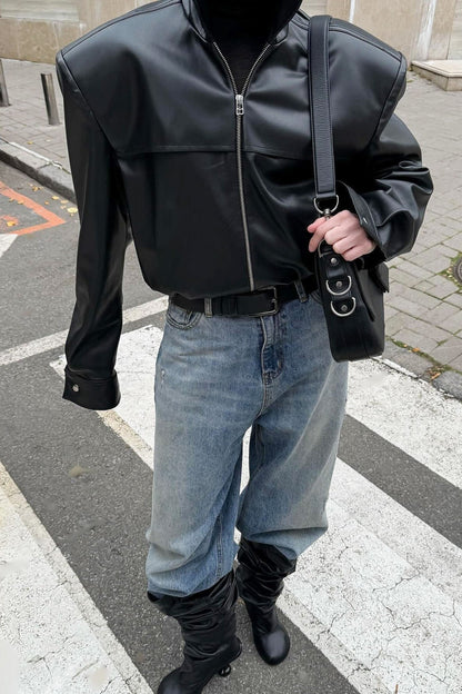 Luvik | Nahkamoottoripyörätakki