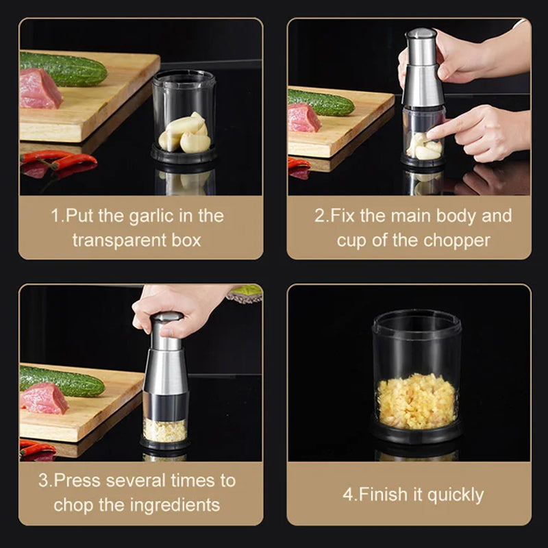 Presset Hvitløkshakk | Luvikno