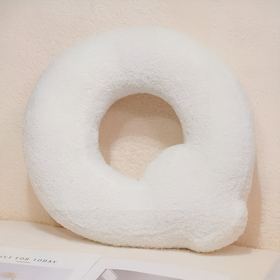 Hvit Bokstav Dekorativ Pute – Myk Og Allsidig | Kreative Puter For Sofaen Og Sengen | Luvikno