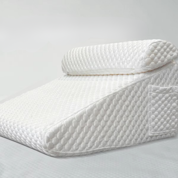 Dual Comfort Memory Foam Ortopediske Vinkelfiller med Pustende Trekk Luvikno