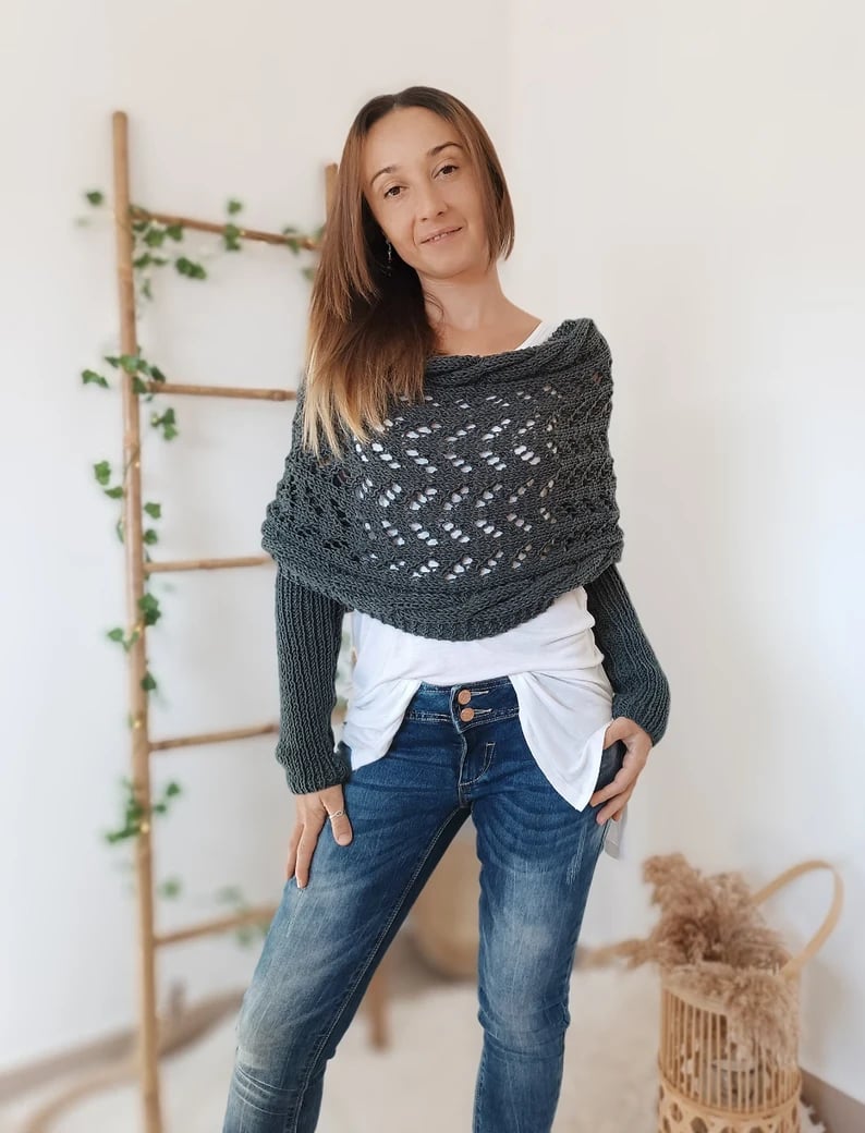 Luvik | Komfortabel strikket skjerf