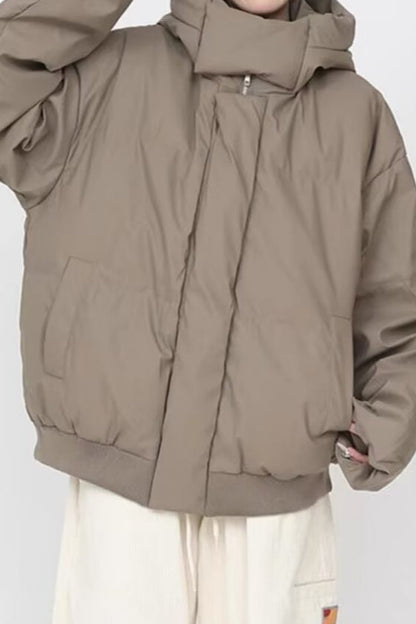 Luvik | Kauluskorkea kauluksellinen untuvapusero