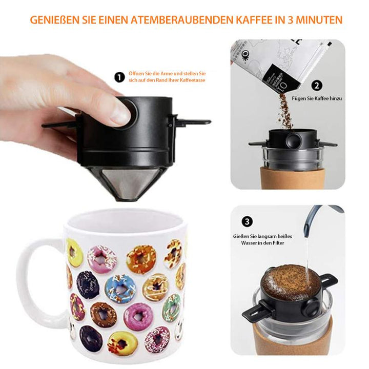 BrewMaster — Fyldig kaffeopplevelse uten bitterhet for din perfekte start på dagen | Luvikno