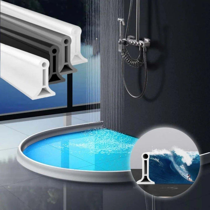 FlexiSeal Dusjkant — Ingen flere våte gulv og frustrasjon på badet, hold deg tørr – helt uten installasjonsstress! | Luvikno