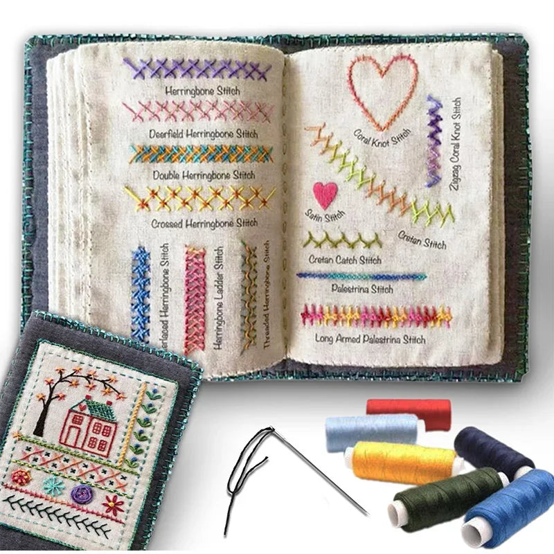 ThreadZen – Enkel trinn-for-trinn broderi for umiddelbar ro og kreativitet Luvikno