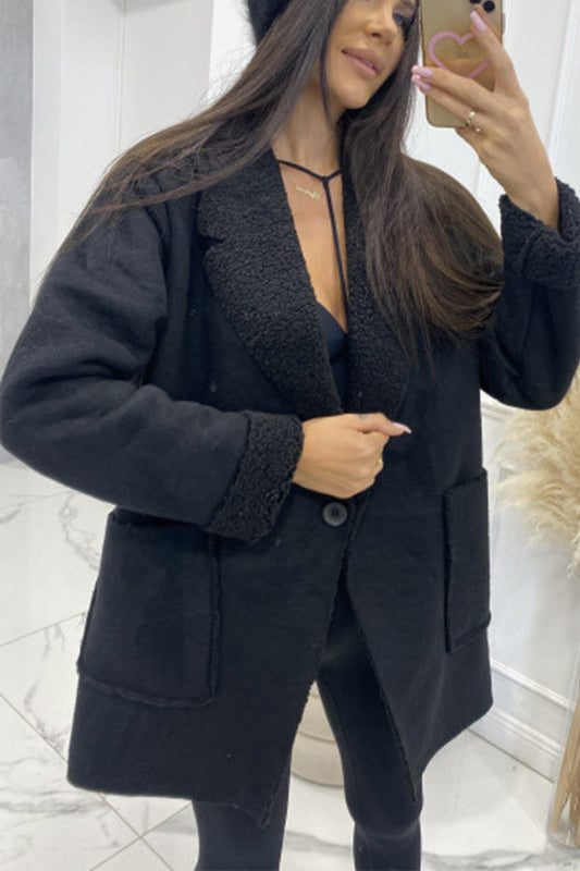 Luvik | lyhyt Sherpa-naisten takki