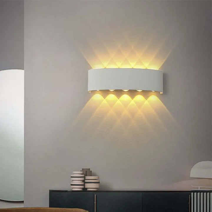 Luvikno | Vegglampe Moderne Hvit LED Vanntett Lampe