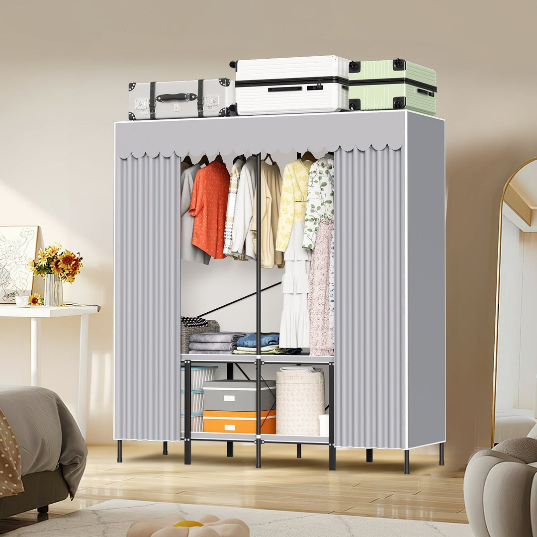 Foldbar garderobe soveromskap | Luvikno