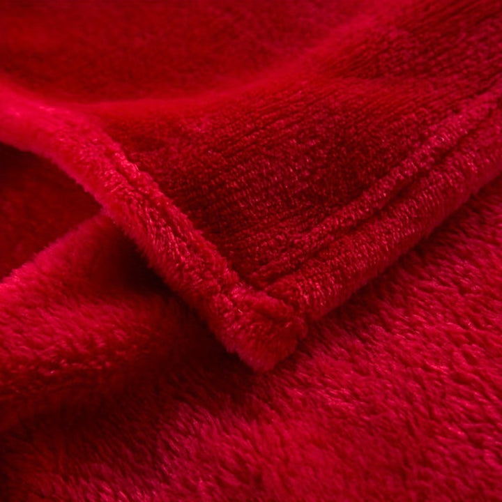 ComfortFlannel – Luksus, Pustende Polyester Teppe for Alle Sesonger Luvikno