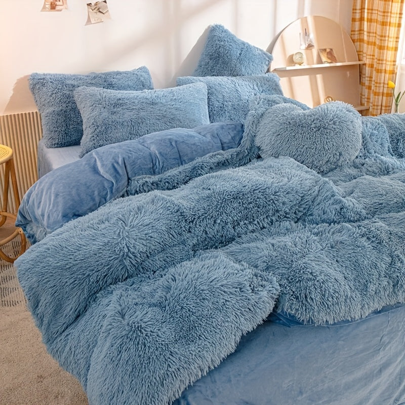 Luvikno | Luksuriøst Fløyels Duvet Dekkesett for Ultimat Komfort