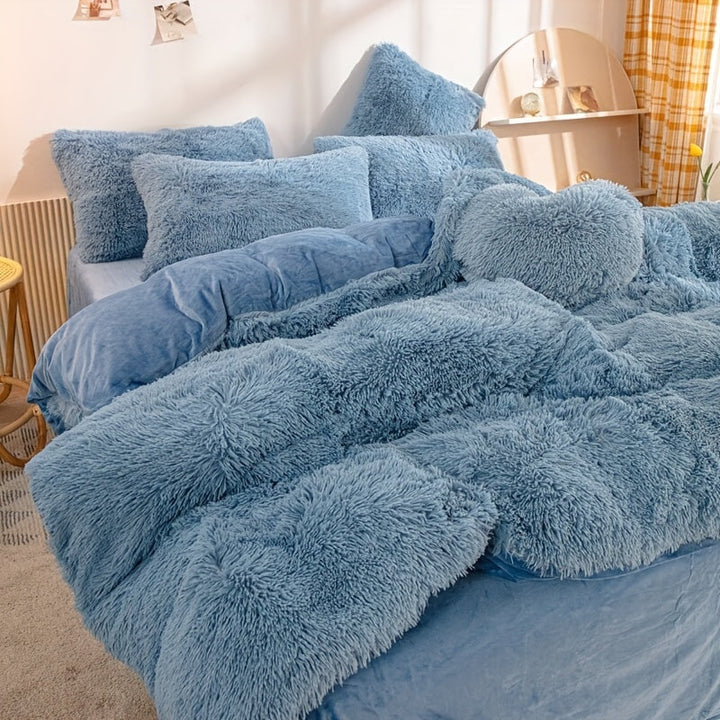 Luvikno | Luksuriøst Fløyels Duvet Dekkesett for Ultimat Komfort