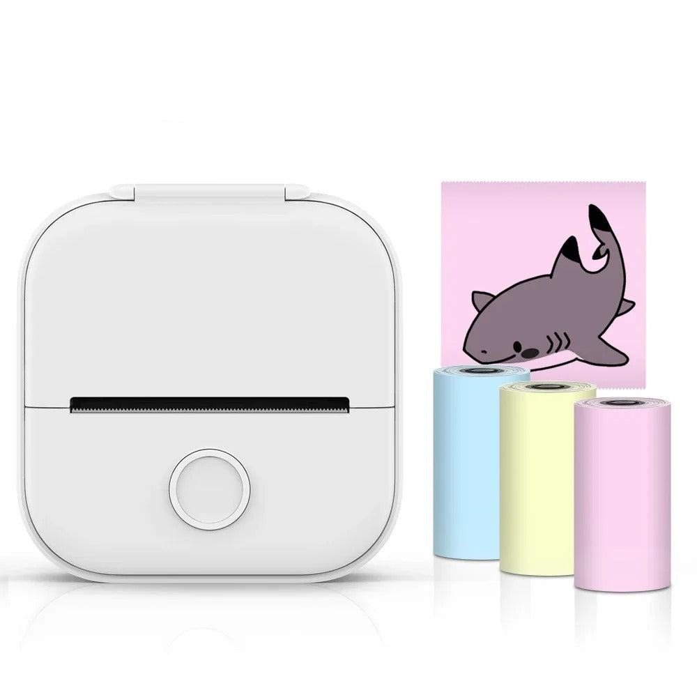 PocketPrint Mini – Bærbar termisk fotoprinter uten blekk | Luvikno