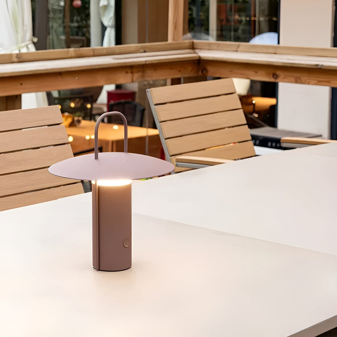Luvikno | GlowLight Hagebelysning – Magisk LED Bordlampe for Utendørs, Vannbestandig & Oppladbar