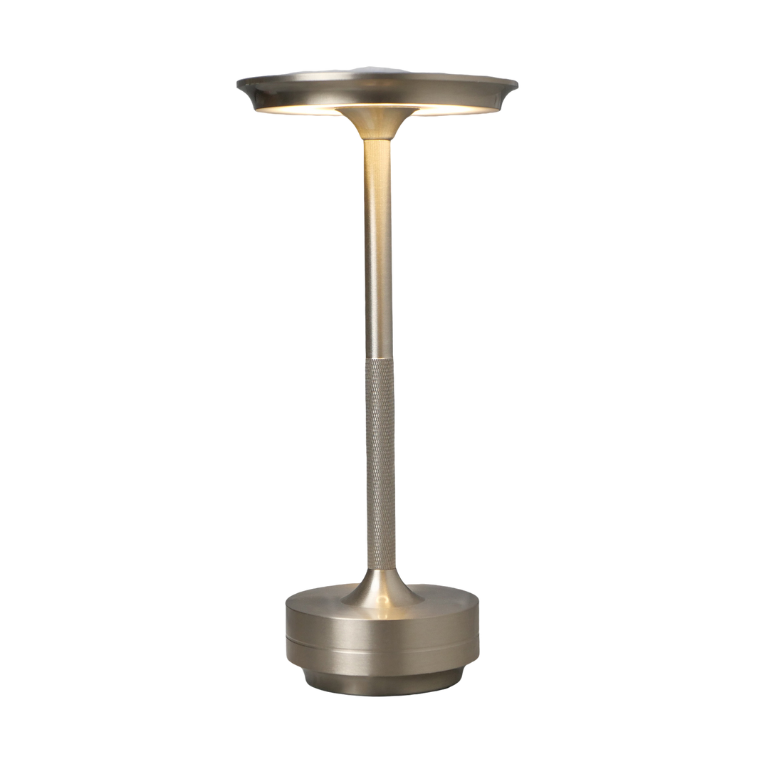 Aluminium oppladbar berøringsdimmer bordlampe | Luvikno