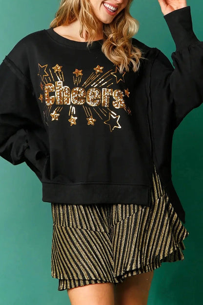 Luvik | Joulupaitapilkitty Rento Kiertopää Pitkähihaiset Huppari