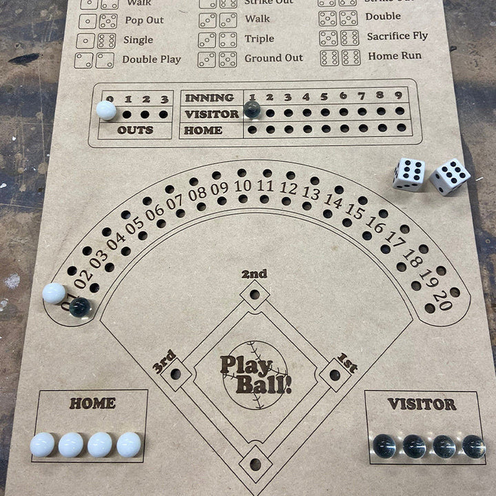Baseball Cube Brettspill Luvikno