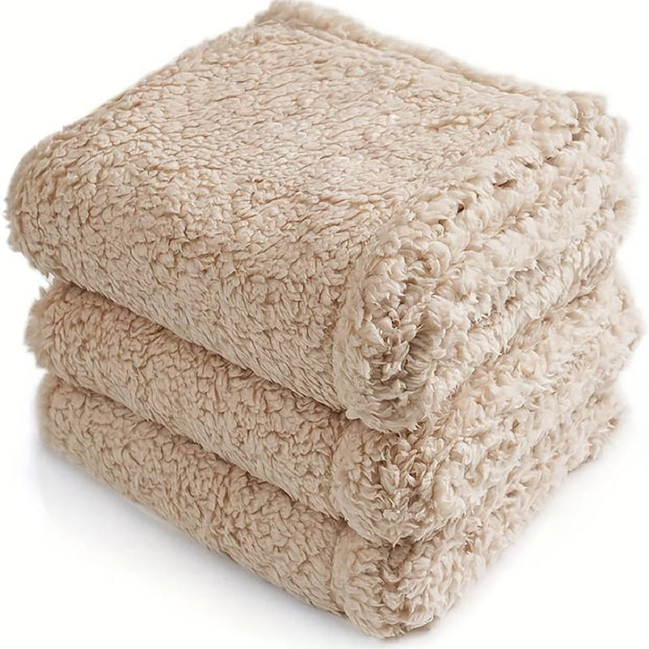 Myk valpepledd – SnuggleFur fleece Luvikno