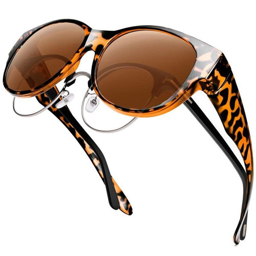 Oversized Cat-Eye Solbriller UV400 Polarized | Luvikno