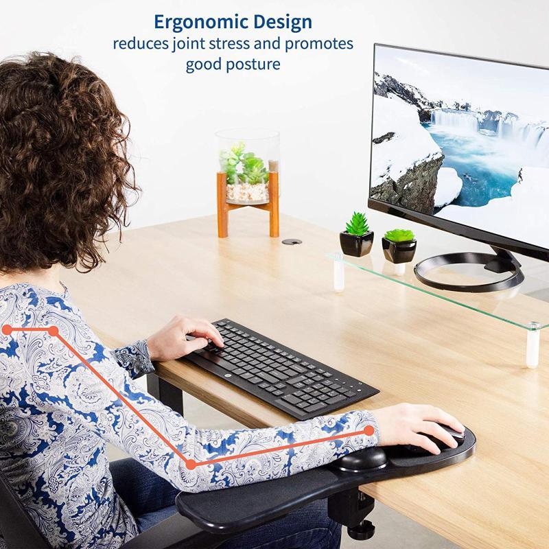 Ergonomisk Armlene med Musmatte | Luvikno