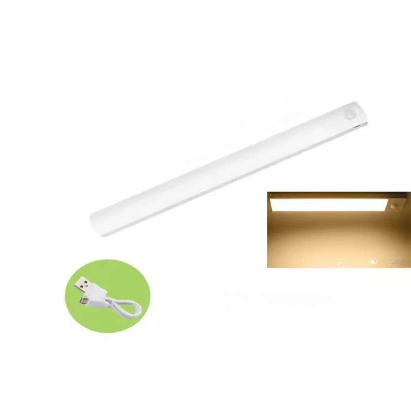 Smart Sensor LED Nattlys - Bevegelsesaktivert, Lysdempbar & Oppladbar Luvikno