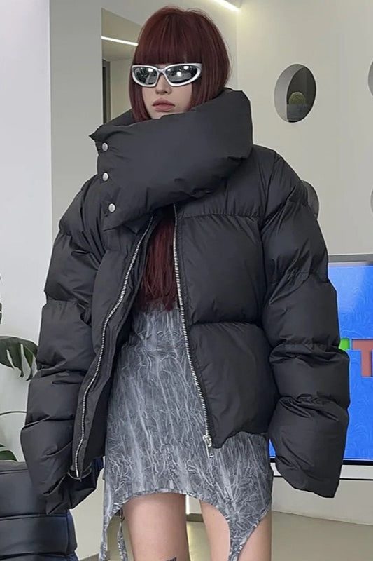 Luvik | Snapshot Halslenke Puffer-jakke