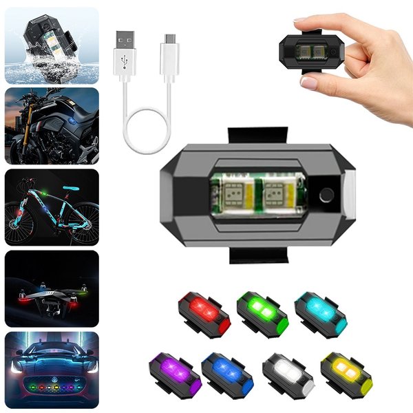 Universelle LED Motorsykkel Lys | Sterk LED belysning for en bedre motorsykkeltur | Luvikno