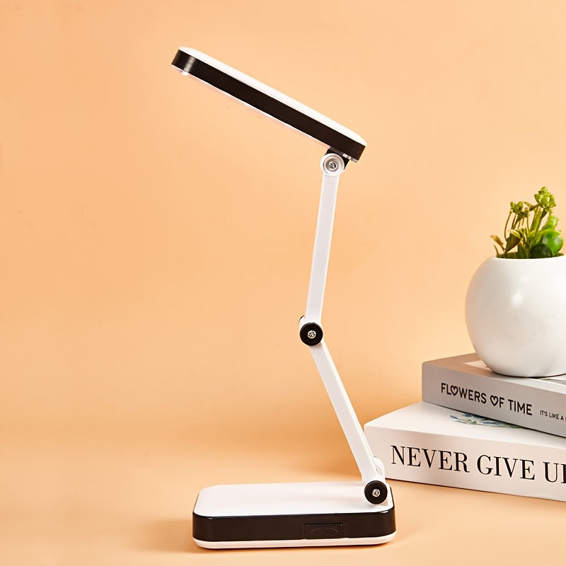 BrightFlex Skrivebordslampe - Øyevennlig LED med Fleksibel Arm Luvikno