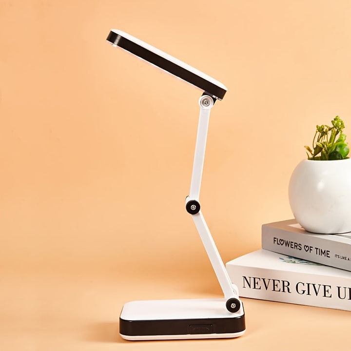 BrightFlex Skrivebordslampe - Øyevennlig LED med Fleksibel Arm Luvikno