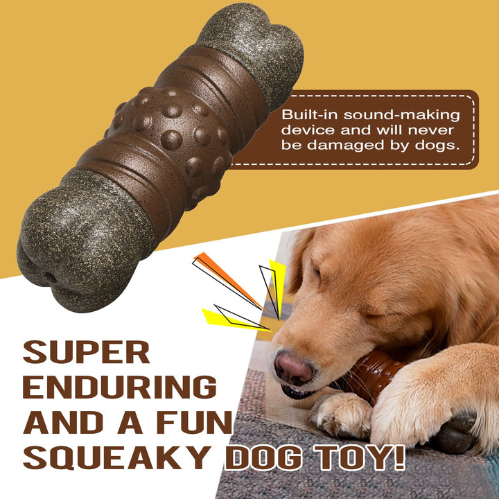Sound Bone Chew Toy – Tannrengjøring & Lek for Hunder Luvikno