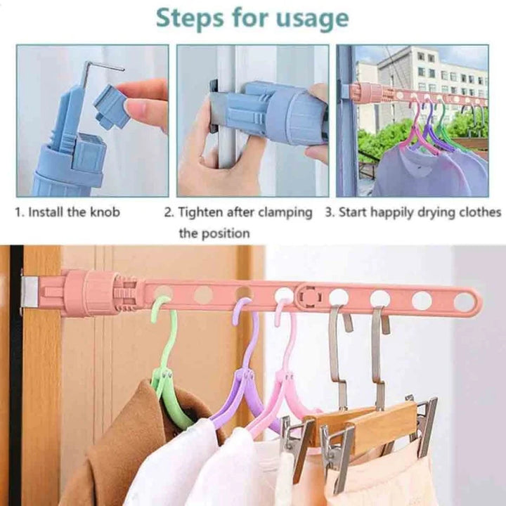 Folding Cloth Hanger Luvikno