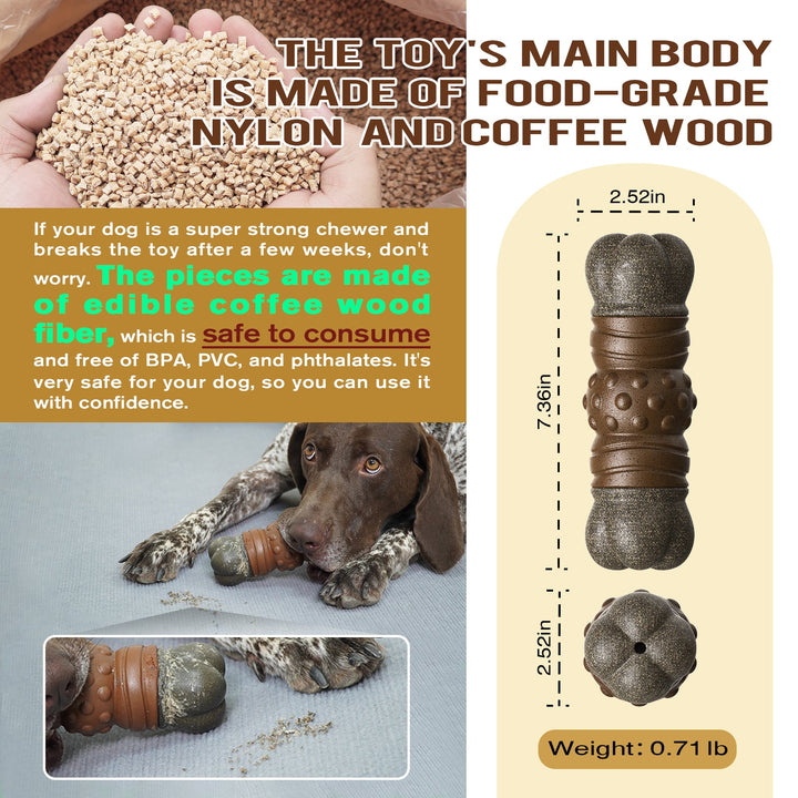 Sound Bone Chew Toy – Tannrengjøring & Lek for Hunder Luvikno