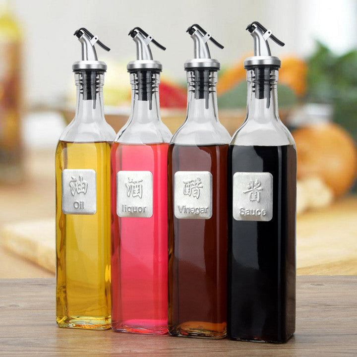 Olje- og eddikflaske 500 ml Luvikno