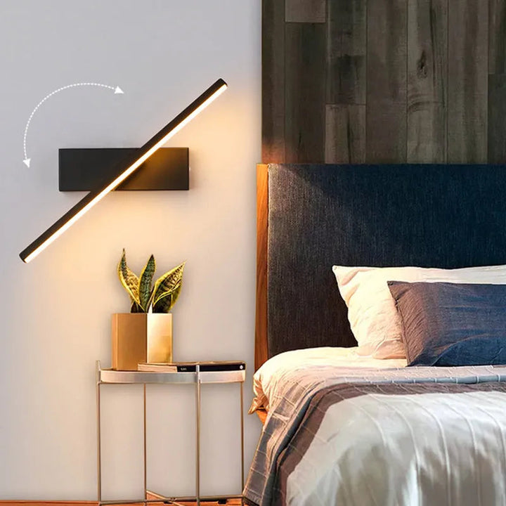 Luvikno | LuxeGlow Vegglampe - Elegant Vegglampe med Fleksibel Belysning for Moderne Interiør