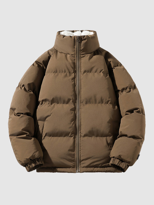 Luvik | Fleece-fôret puffjakke