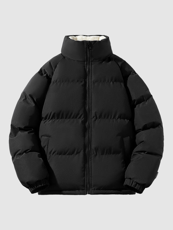 Luvik | Fleece-fôret puffjakke